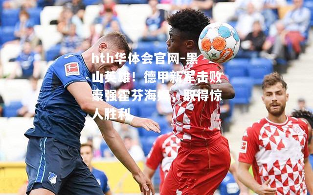 黑山英雄！德甲新军击败豪强霍芬海姆，取得惊人胜利